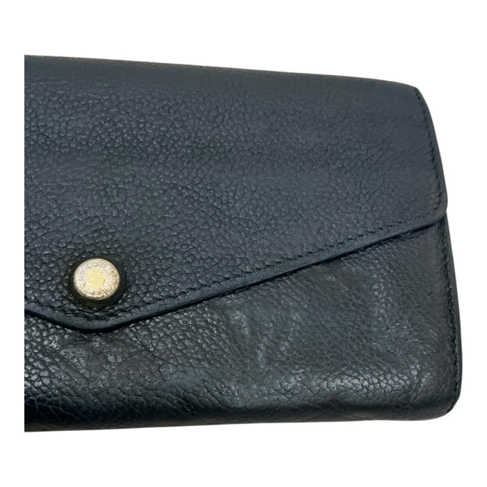 🚫SOLD🚫✨💎LOUIS VUITTON💎✨Marine Empriente Leather Sarah Wallet - Picture 10 of 16